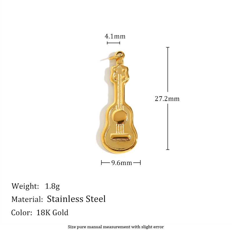 Pendentifs Pour Femmes Simple Series Daily En Acier Inoxydable Étanche, Couleur Unie Image5