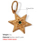 Pendentif en or et pierre verte Image5