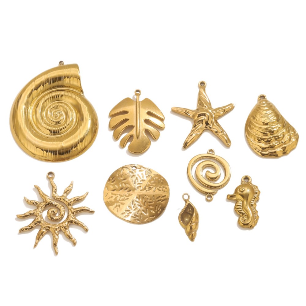 Pendentifs Étanches En Acier Inoxydable, Motif Tortue, Collection Daily Simple, Bijoux Pour Femmes h5Image5