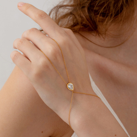 Bracelets simples en acier inoxydable pour femmes