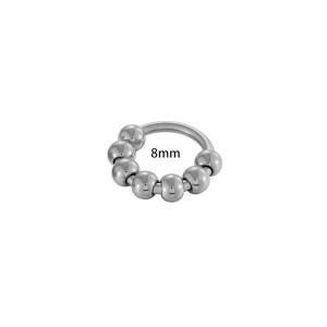 Boucle D'Oreille Piercing En Acier Inoxydable Étanche Couleur Or (1 Pièce) h5 Image2