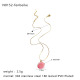 Collier coquillage rose Image6