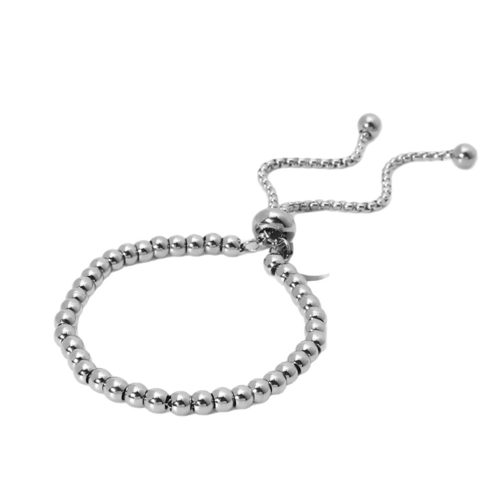 Bracelets Pour Femmes Simple Series Daily Geometric En Acier Inoxydable Étanche Couleur Or Image5