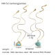 Collier deux pièces en forme de crabe bleu Image8