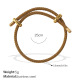 Bracelet corde en or Image4