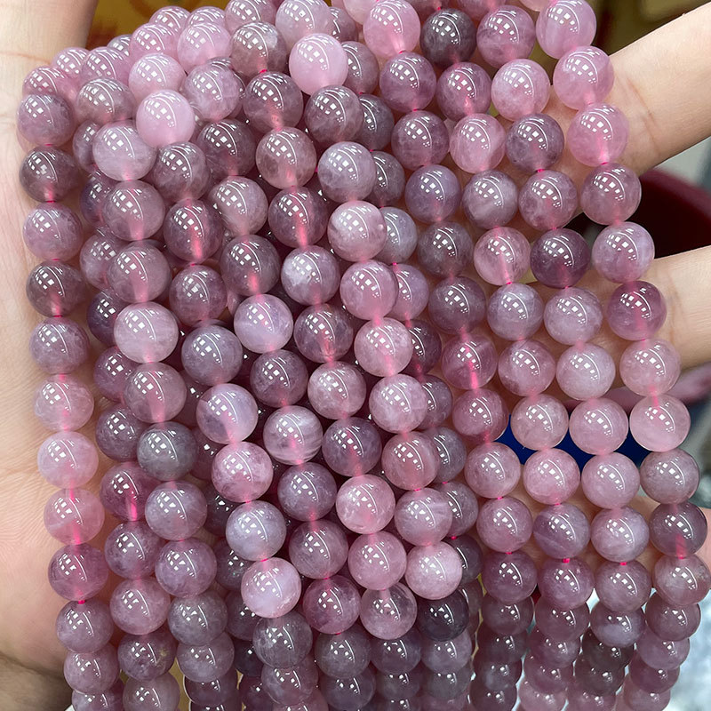 1 Paire De Perles De Bijoux Géométriques Simples En Pierres Naturelles Image2