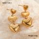Boucles d'oreilles trois amours Image3