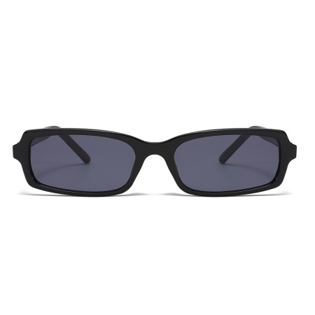 1 paire de lunettes de soleil pour femme, série Simple, décontractées, couleur unie, PC 2