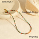 Collier de perles orange Image2