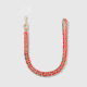 1 cuir rouge et chaîne dorée Image4