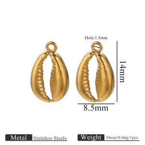 Pendentif Femme Étanche En Acier Inoxydable, À Monter Soi-Même (1 Pièce) h5 