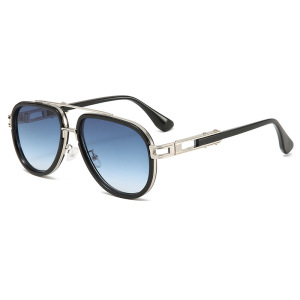 Lunettes De Soleil Pour Femmes De La Série Simple, Couleur Unie Et Décontractée h5 Image3