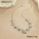 Collier en acier cœur Image5