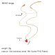 Collier pendentif champignon Image2