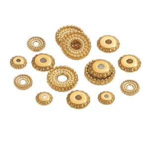 Perles D'Espacement En Acier Inoxydable De Forme Irrégulière, Série Simple, Pour Un Usage Quotidien. h5 Image5