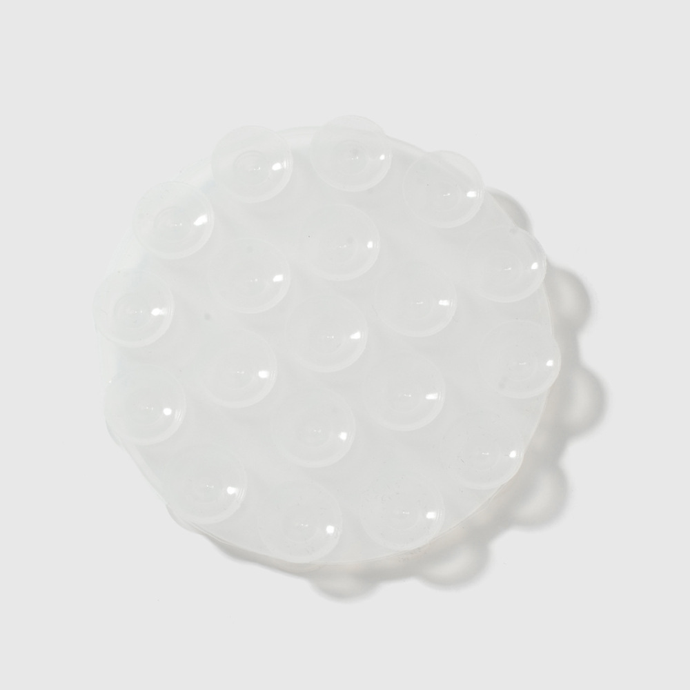 1 Ventouse Double Face Autocollante Antidérapante En Silicone Pour Téléphone 