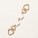Flocon de neige blanc 15,5 cm/【Chaîne d'extension de sac】 Image8
