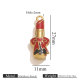 Pendentif en or - Rouge à lèvres rouge Image9