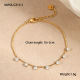 Bracelet en or et diamants blancs ronds Image5