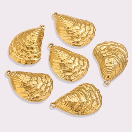 Pendentif femme étanche en acier inoxydable, motif poisson, à faire soi-même (1 pièce) 2