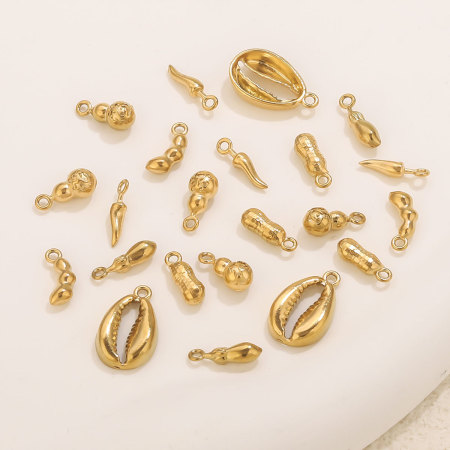 Pendentif Femme Étanche En Acier Inoxydable, À Monter Soi-Même (1 Pièce)