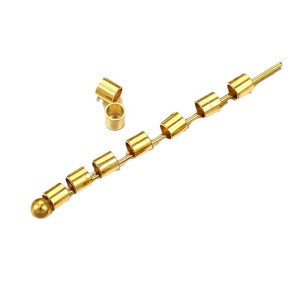 1 Pièce De Breloques Pour Bijoux Diy En Acier Inoxydable Étanche De Couleur Unie h5 Image5