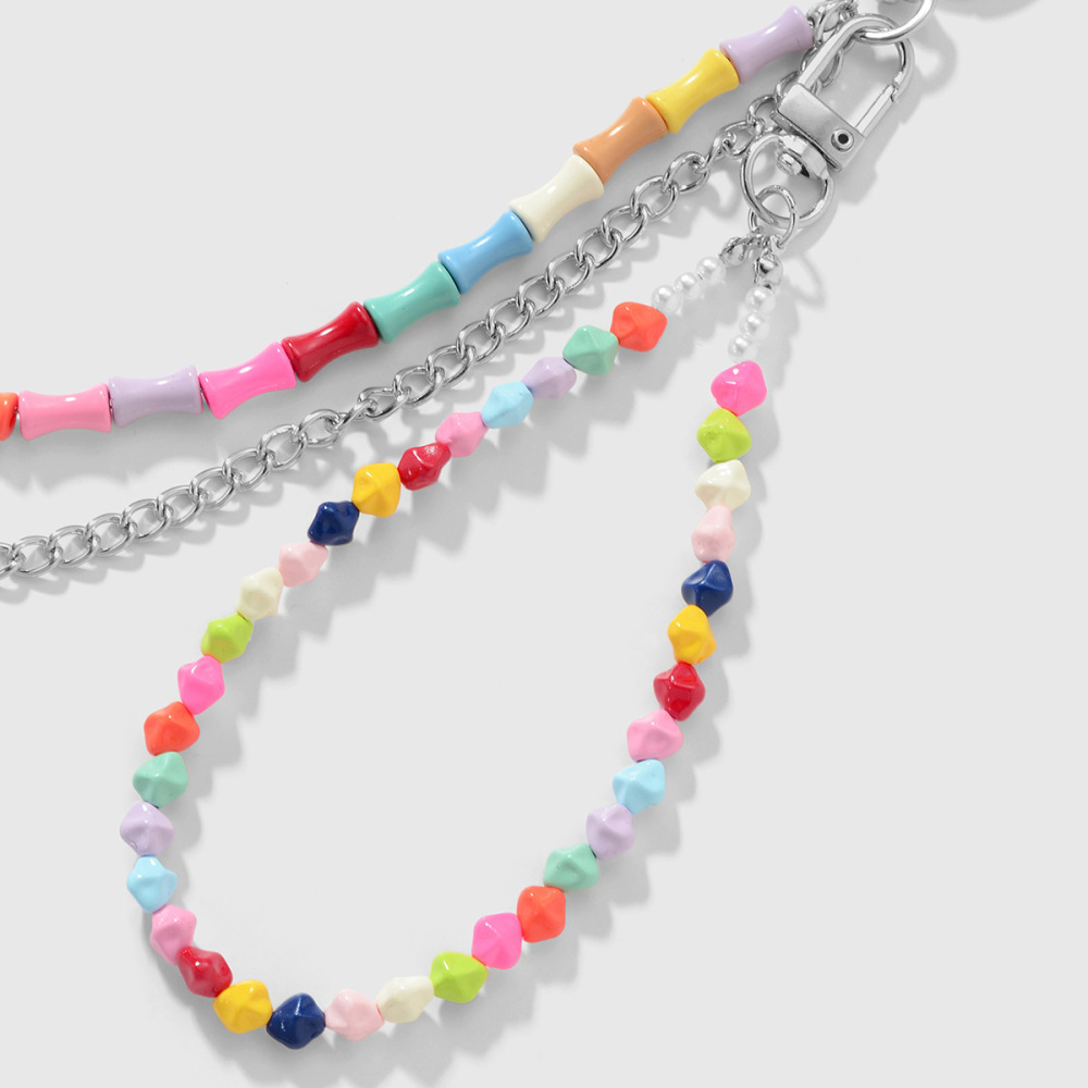 1 Pièce De Breloques De Sac En Perles Colorées Image6