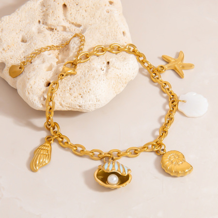 Bracelet à breloques océaniques 1 pièce