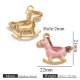 Pendentif Goutte d'huile Pony - Rose