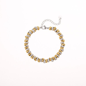 Bracelets À Maillons Géométriques Décontractés Pour Femmes, En Acier Inoxydable, Étanches, Couleur Or h5 Image5