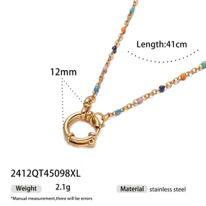 Collier Pendentif Œil Du Diable À Faire Soi-Même, 1 Pièce h5