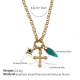 Collier multi-accessoires en or Image36