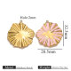 Pendentif en forme de goutte d'huile en or rose Image7
