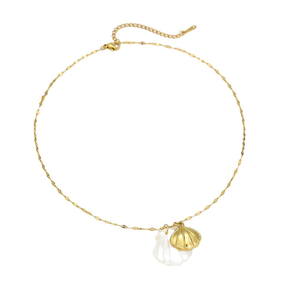 Colliers Pendentifs Pour Femmes En Acier Inoxydable Étanche Couleur Or, Motif Tortue De Vacances Image5