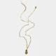 Collier ananas en or