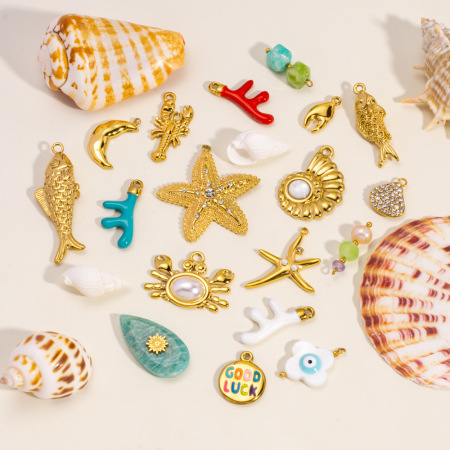 1 paire de pendentifs pour femmes, motif tortue mignonne, en acier inoxydable étanche, collection Simple