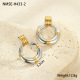 Boucles d'oreilles assorties aux couleurs Image2