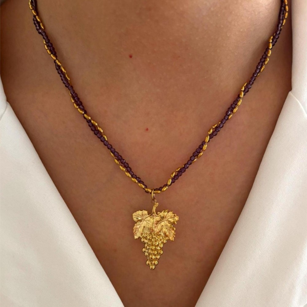 Collier Pendentif Cœur En Acier Inoxydable Étanche Couleur Or (1 Pièce) Image3