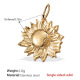 Pendentif simple en or Image7