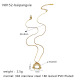 Collier Crabe Blanc 