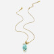 Collier escargot vert clair Image3