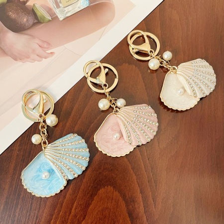 Porte-clés en alliage de coquillage 1 pièce 2