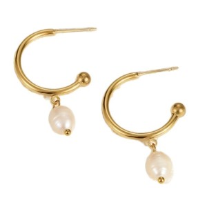 Boucles D'Oreilles Pendantes Pour Femmes, Collection Daily Flower, En Acier Inoxydable Étanche, De La Gamme Luxurious Series h5 Image5