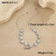 Collier en acier avec coquillage moyen Image3