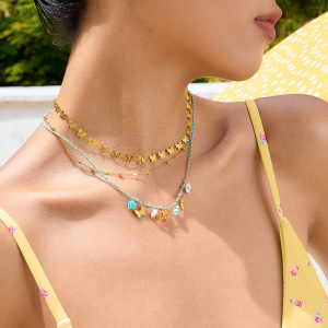 Collier Tressé À Fleurs De Vacances (1 Pièce) h5 Image5