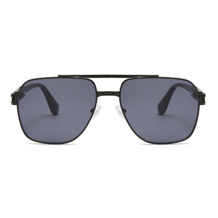 1 paire de lunettes de soleil simples pour femmes, couleur unie et décontractée 2