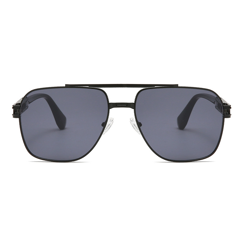 1 Paire De Lunettes De Soleil Simples Pour Femmes, Couleur Unie Et Décontractée h5Image2