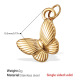 Pendentif simple en or Image4