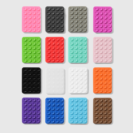 1 ventouse double face autocollante antidérapante en silicone pour téléphone 2