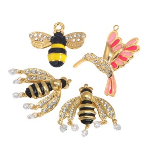 Pendentif Femme Étanche En Acier Inoxydable Delicatebee À Faire Soi-Même (1 Pièce) h5 Image4